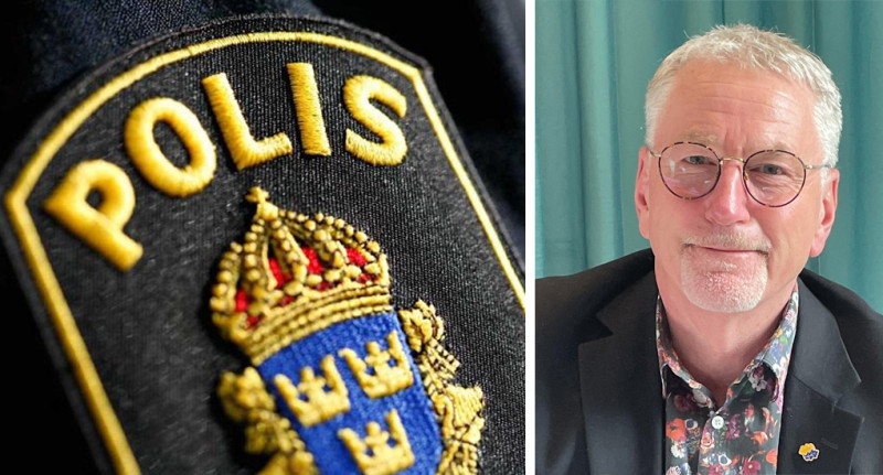 Kjell Ahlin polisemblem