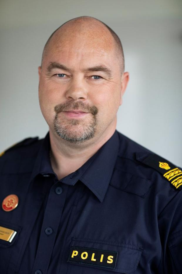 Patrik Danielsson huvudskyddsombud Polisförbundet