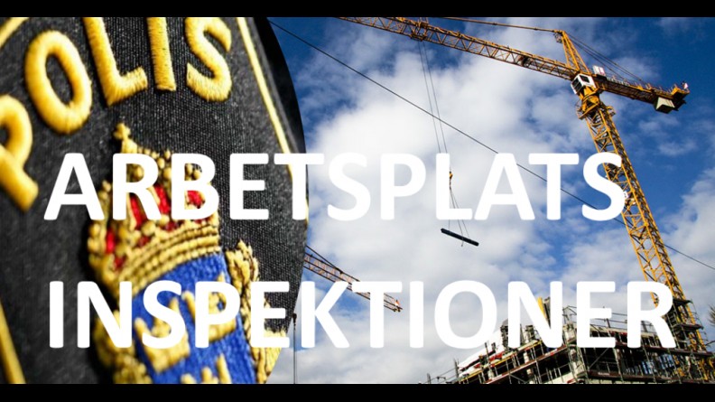arbetsplats inspektion illegal arbetskraft