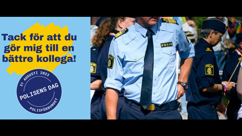 Polisens dag 2023 hyllningskort