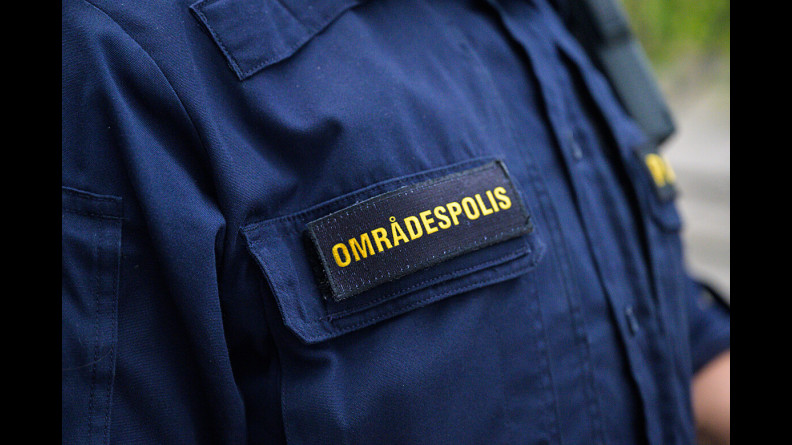 områdespolis Foto Polisen